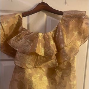 Lilly Pulitzer one shoulder.